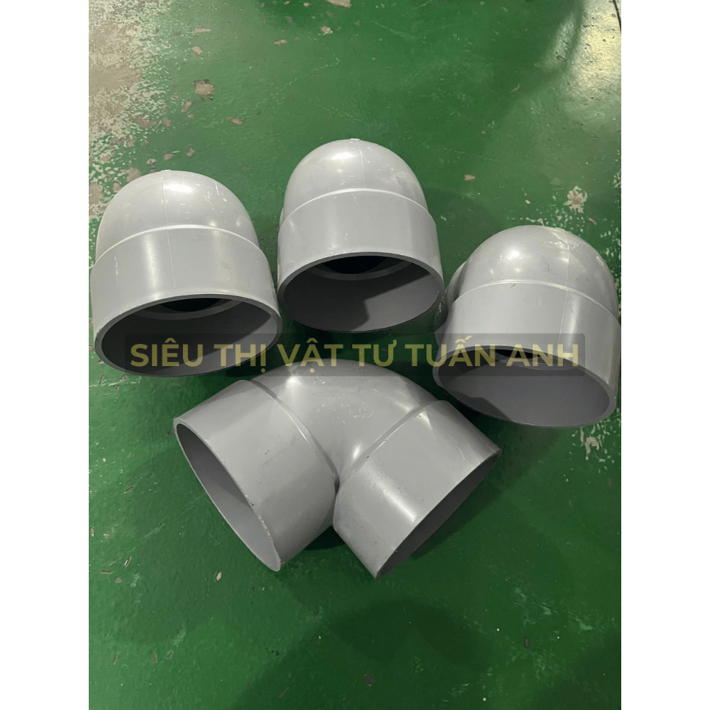 [ขนาดใหญ่ BM PVC PIPE] CO 90 DEGREE PVC PIPE BM BINH MINH 114 140 168 200 220 CO-PVC PIPE