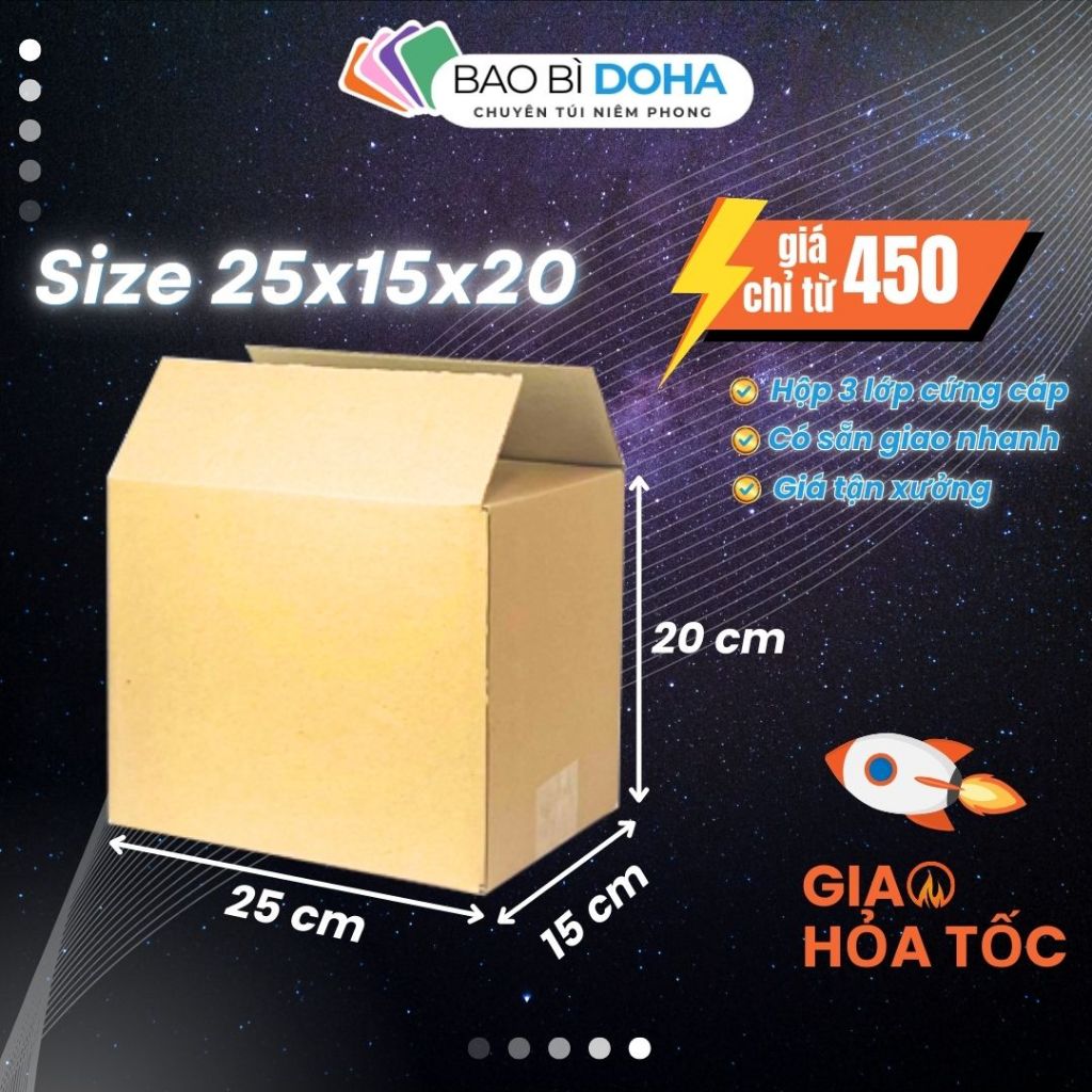 [COMBO 10] 25x15x20 Carton Box Packing Large Moving Box Delivery – DOHA PACKAGING