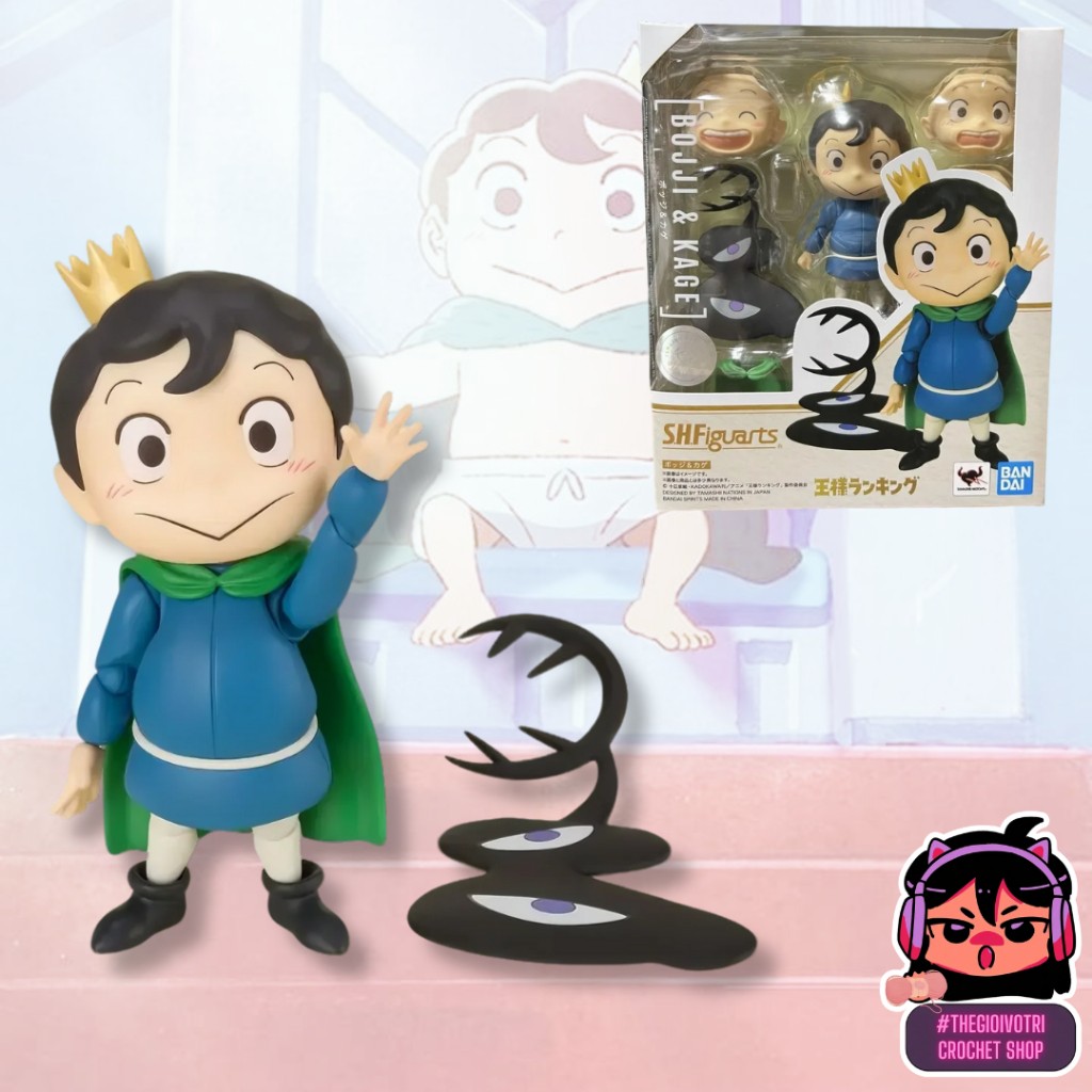 SHF BANDAI (AUTHENTIC) คุณภาพสูง ACTION FIGURE "BOJJI - OUSAMA RANKING" (2ND - FULLBOX)