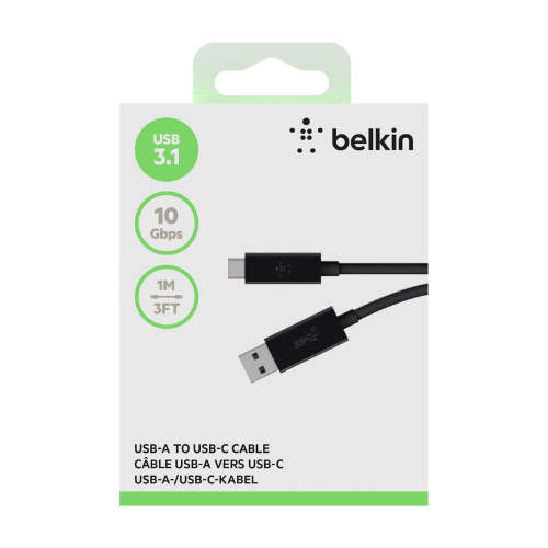 สาย Belkin F2CU029bt1M-BLK 3.1 USB-A to USB-C