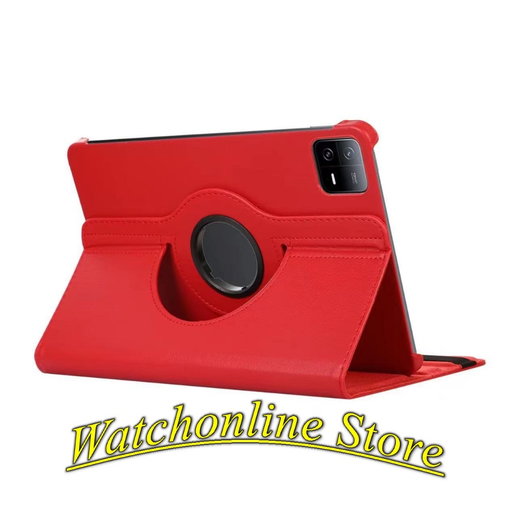 Xiaomi Pad 6 Pro 360 องศาหมุน Folio Flip Stand เคสหนัง PU สําหรับ Mi Pad 6 Mipad6 Mipad 6 11 นิ้ว