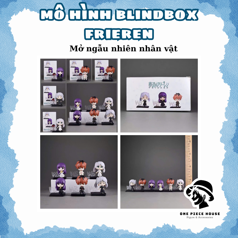 Blindbox Anime Frieren Model Box - สุ่มเปิด (อ่านคําอธิบาย)