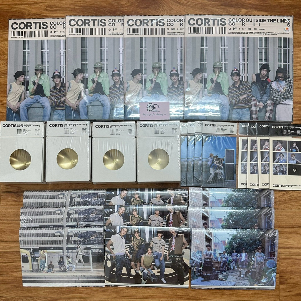 อัลบั้ม CORTIS - Color Outside The Lines ซีลเดิม รุ่นเต็ม ไม่แถมโปบ
