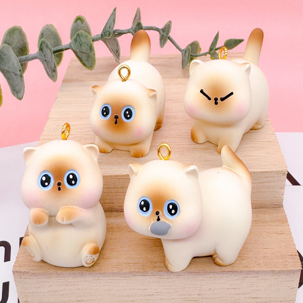 Zakka Simmy Uia Cat Model โต๊ะตกแต่งรูปของเล่น Mini Decor ห้องนอนห้องนั่งเล่นวันเกิดห้องเรียนประถมศึ