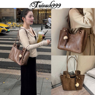Túi xách nữ dáng TOTE Chio2nd size 30cm kèm CHARM | Túi đeo vai cỡ lớn nhiều ngăn đi làm đi chơi
