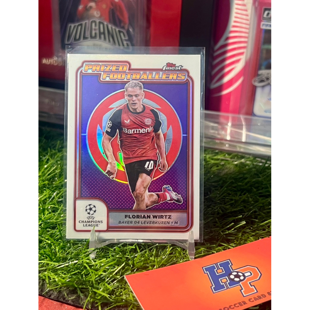 Florian Wirtz Prized Footballer Topps Chrome Finest UCL 2024/25