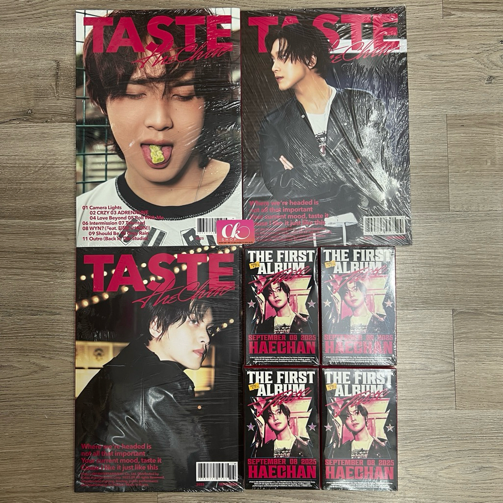 ชุดภาพถ่ายอัลบั้ม NCT - HAECHAN Taste