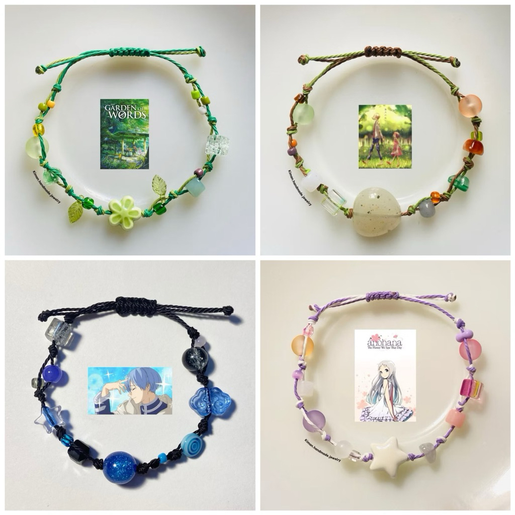 กำไลข้อมือแฮนด์เมด อนิเมะ & มังงะ | Anime & Manga Handmade Bracelets