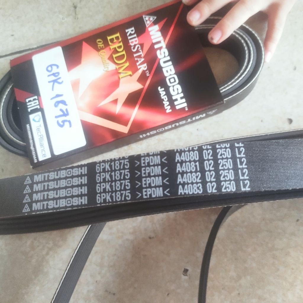 Daewoo Lacetti/Cruze 1.6/Gentra/Aveo master belt รหัส 6pk1875 Mitsuboshi