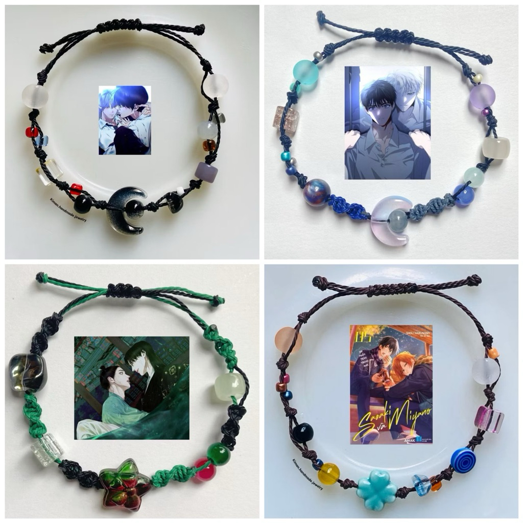 สร้อยข้อมือเชือกรูด BL manhwa | กําไลข้อมือ BL Manhwa