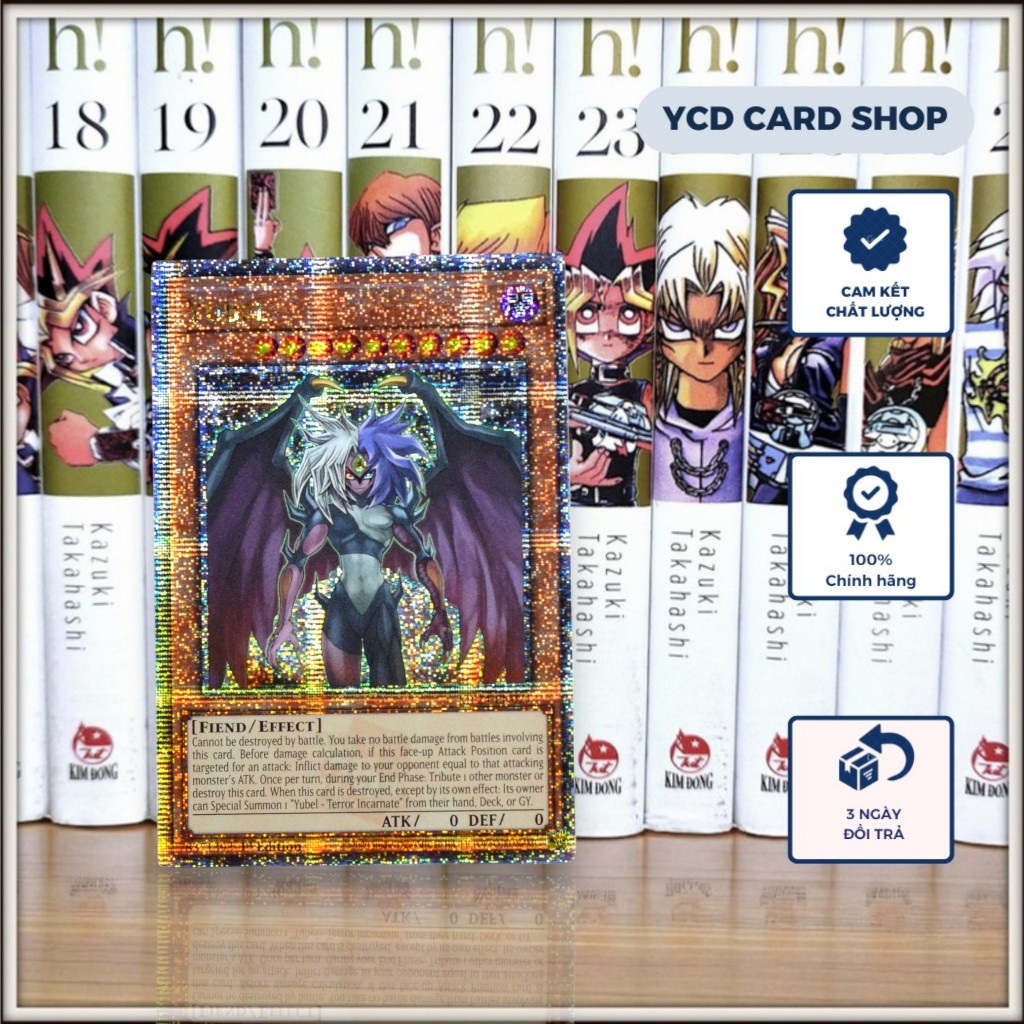 [YCDcardgame] การ์ด Yubel ของแท้ Yugioh – หายากแห่งความลับ 25