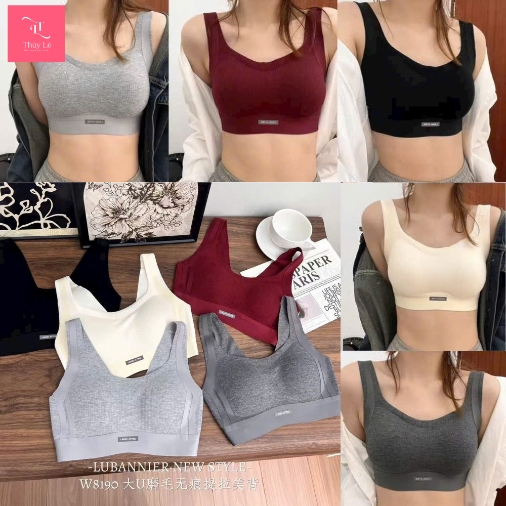 Thuy Le Cold 2-Strap Bra with 3D Foam Lift and Push Up Beautiful Breasts to Wear Under a Vest สวยมาก