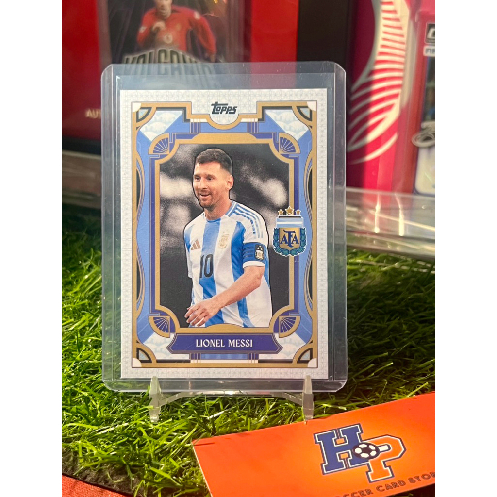 Lionel Messi Tango Topps Argentina Team Set 2024/25 การ์ดฟุตบอล
