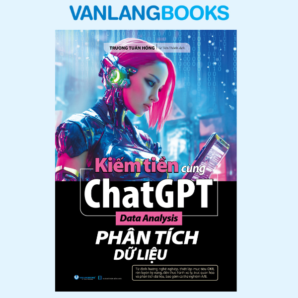 หนังสือทําเงินกับ ChatGPT - Data Analysis - Vanlangbooks
