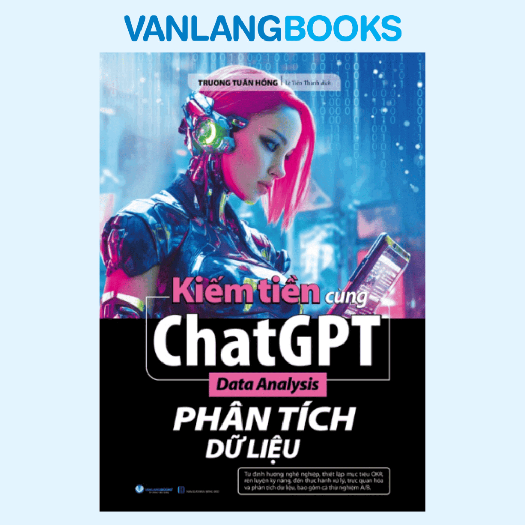 หนังสือ - ทําเงินด้วย ChatGPT - Data Analysis Data (Van Lang)