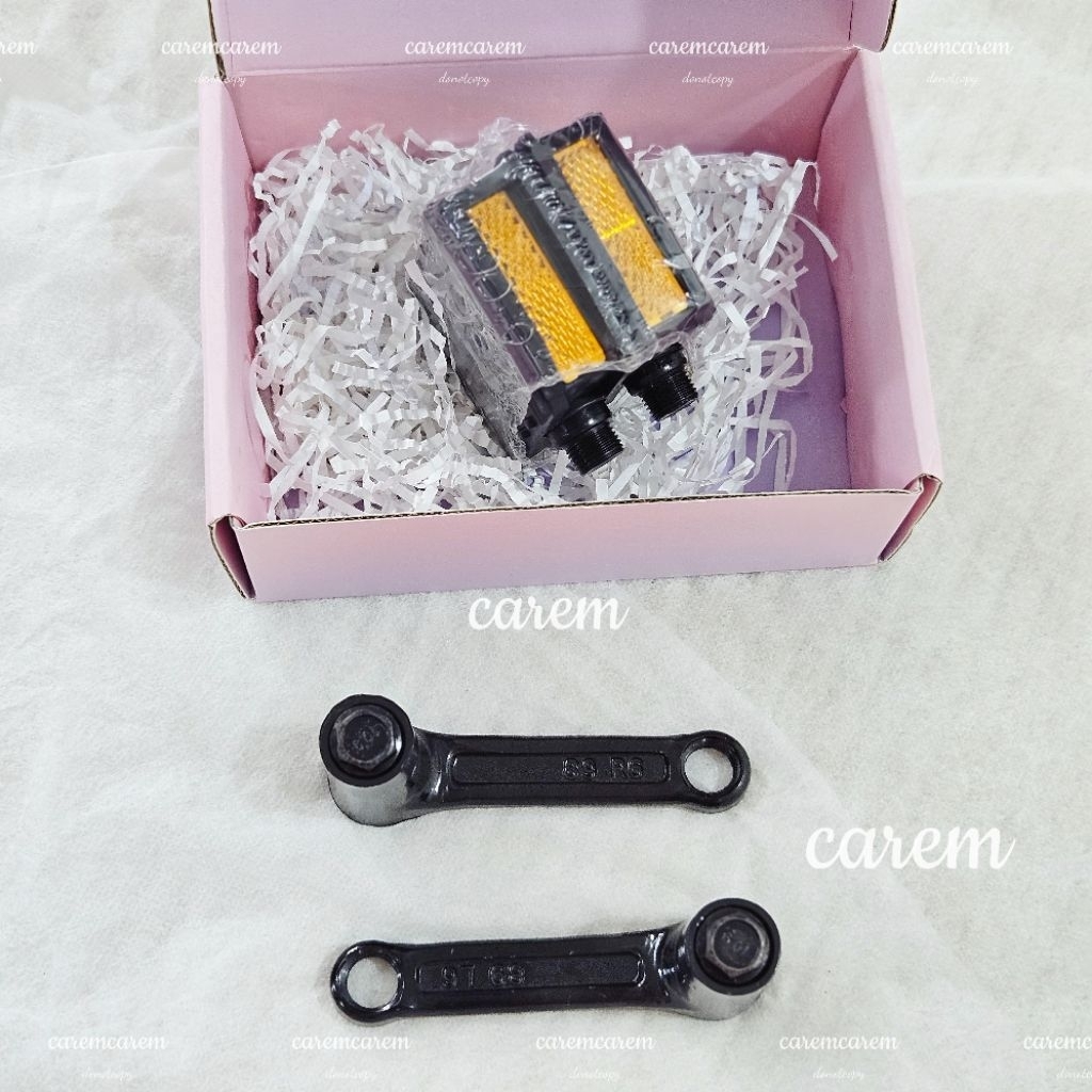 ชุดเสริมคันเหยียบจักรยานไฟฟ้า YADEA ของแท้ (แยกจากรถ) โดย caremcarem