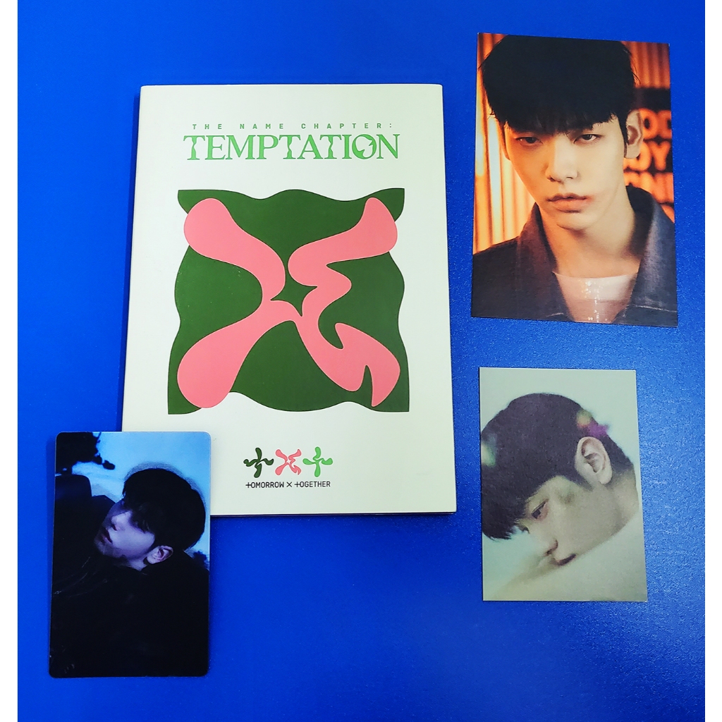 [อ่านคําอธิบาย+ของขวัญ] TXT TEMPTATION Album ver Soobin พร้อม df + การ์ด Soobin + โปสการ์ด Soobin