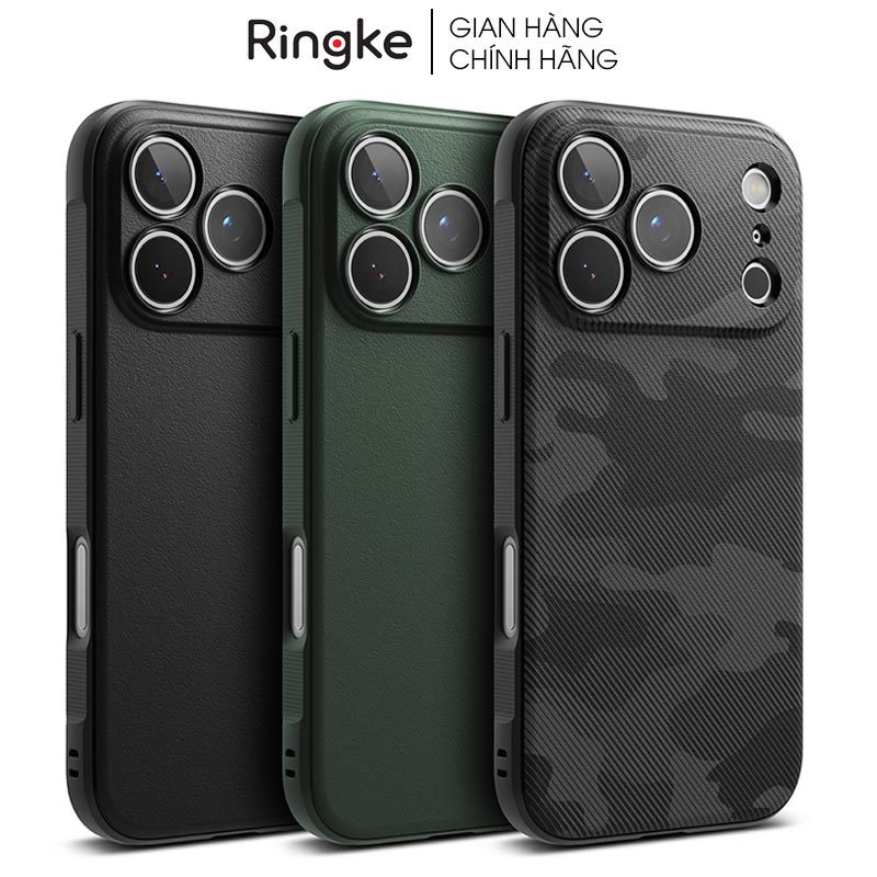 เคส IPhone 17 Pro Max / 17 Pro / 17 / Air RINGKE Onyx