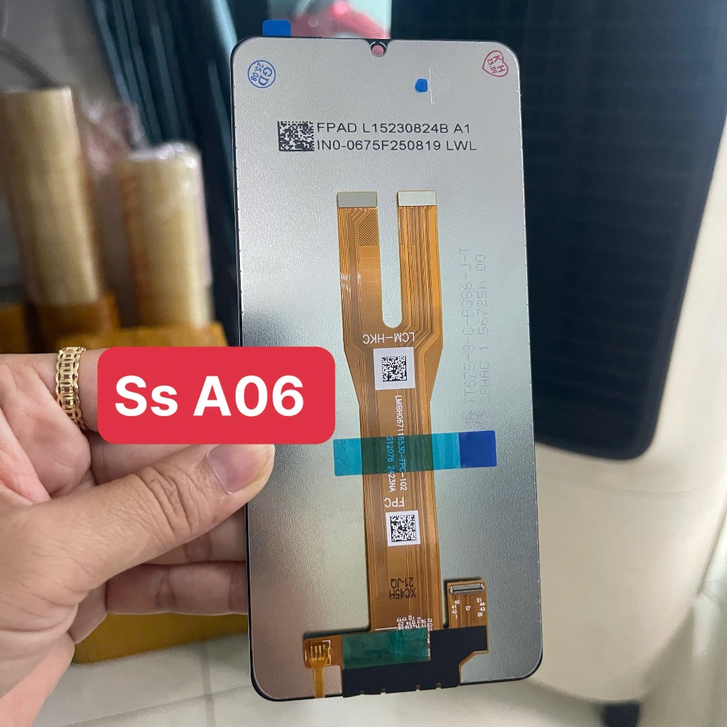 หน้าจอ Samsung A06 4G 2024 / A065F พร้อมกาวรวม
