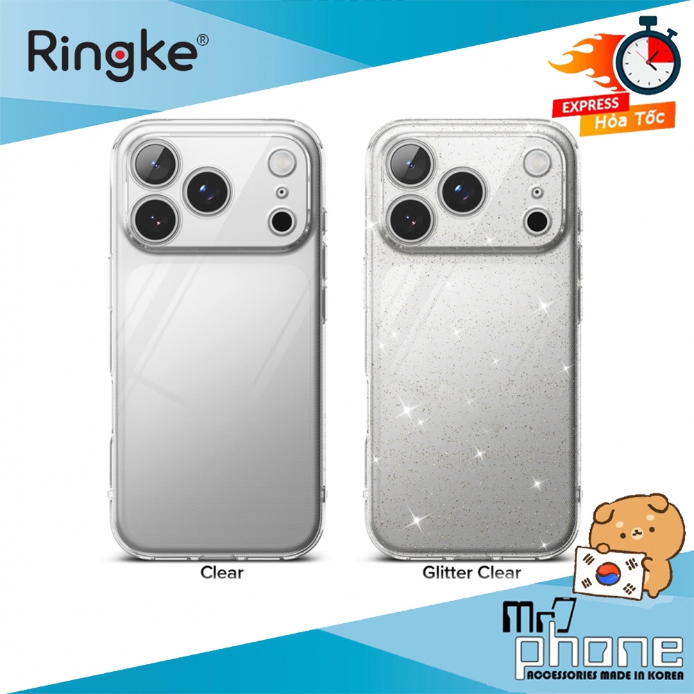 เคส Ringke Air เกาหลีสําหรับ iPhone 17 Pro Max / 17 Pro / 17 Air / 17