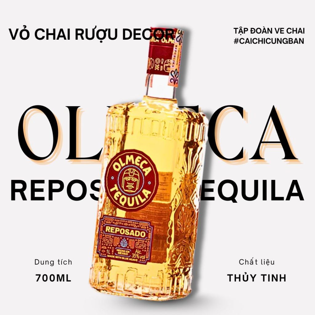 [DECOR] ขวดไวน์ Olmeca Tequila Repado ที่สวยงามสําหรับตกแต่งห้องนอน ของตกแต่งโต๊ะทํางาน