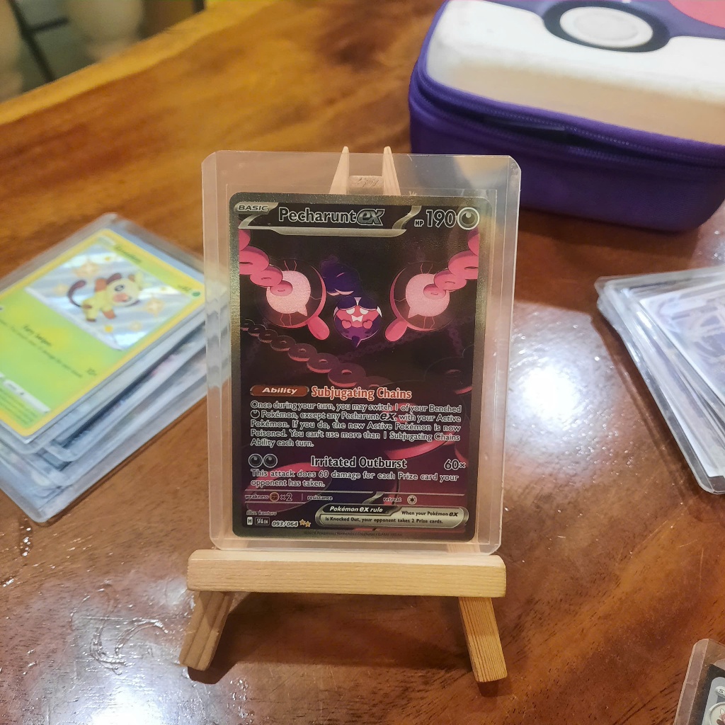 [ของแท้] [ENG] POKEMON TCG Card /Card Game - Pecharunt ex - 093/064 NM-M