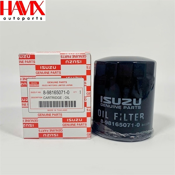 กรองน้ํามันเครื่อง Isuzu D-Max 2.5L 12-22, Mu-X 2.5L 14-20, 3.0L 18+, Mazda BT-50 3.0L 20+ . (รหัส :
