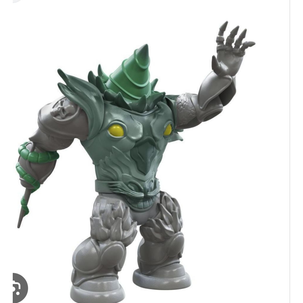 Power Rangers Dino Fury Battle Attackers ของเล่น Shockhorn Action Figure
