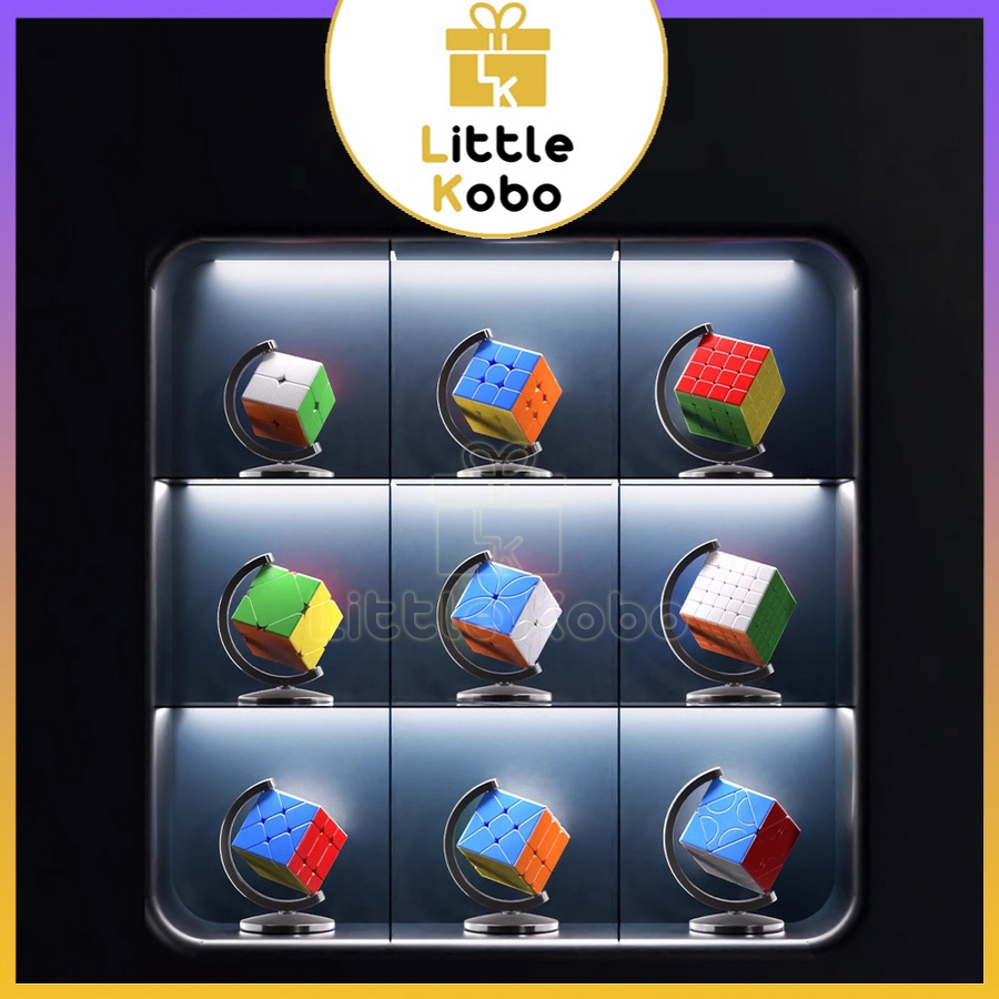 [MoYu] MoYu ขาตั้งหมุนได้จอแสดงผล Rubiks 2x2 3x3 4x4 5x5 Rubic Cubestand ขาตั้งลูกบาศก์ของเล่นทางปัญ