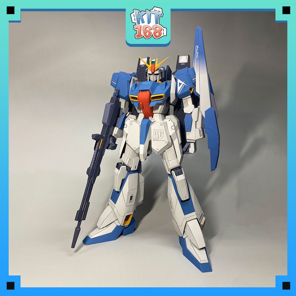 กระดาษอนิเมะ รุ่น MSZ-006 Zeta Gundam