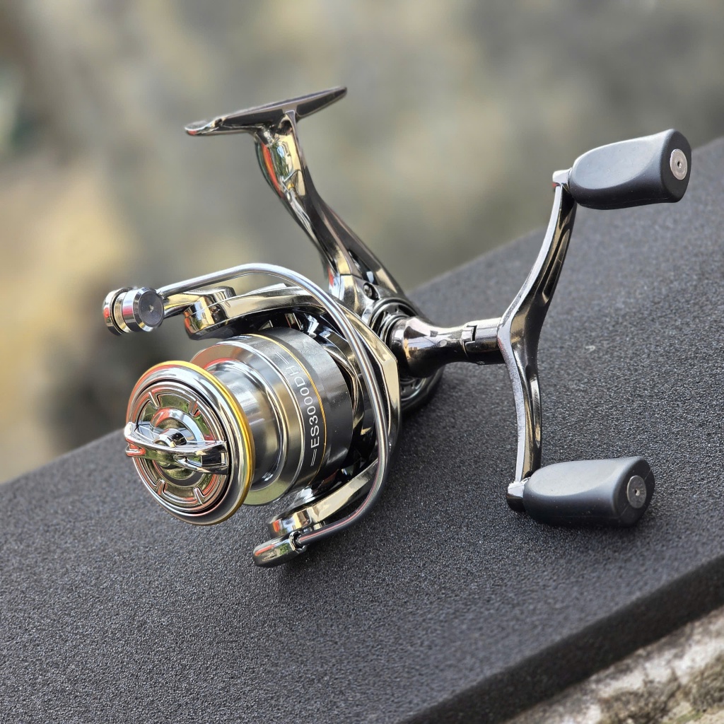 [ที่ชื่นชอบ] DEUKIO ES2000DH-ES3000DH รอกตกปลาอัพเกรดข้อเหวี่ยงคู่