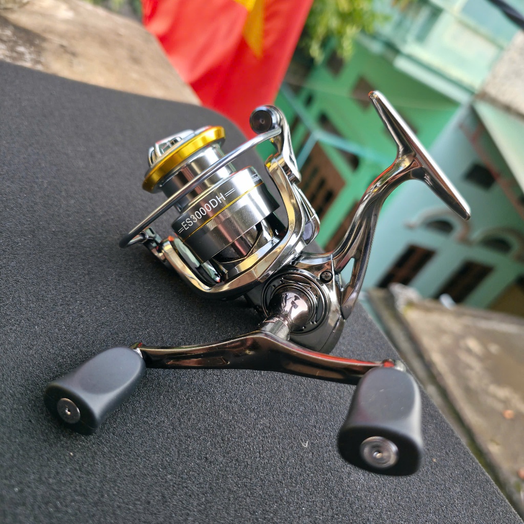 [รุ่นใหม่] DEUKIO ES2000DH-ES3000DH รอกตกปลาอัพเกรดข้อเหวี่ยงคู่