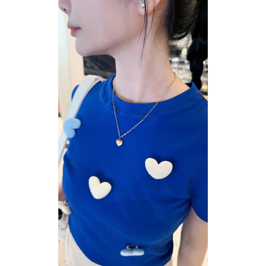 LAKING HEART SHORT SLEEVE COBAN GREEN เสื้อยืด