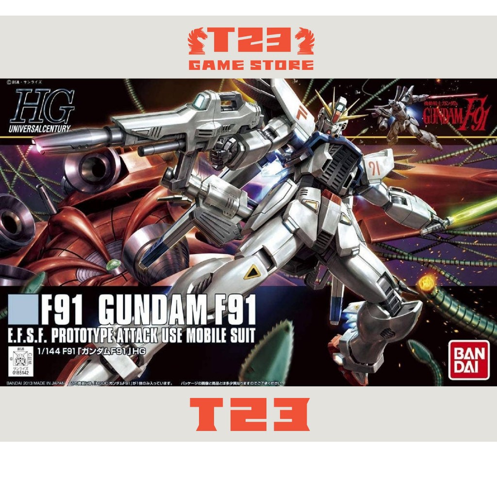 HG Gundam F91 – HG – 1/144 - HGUC - ของแท้ BANDAI GUNDAM MODEL​