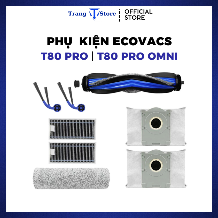 Ecovacs T80 Series T80S T80 Omni T80 Pro Omni Robot เครื่องดูดฝุ่นอุปกรณ์เสริม _ อุปกรณ์เสริมทดแทน