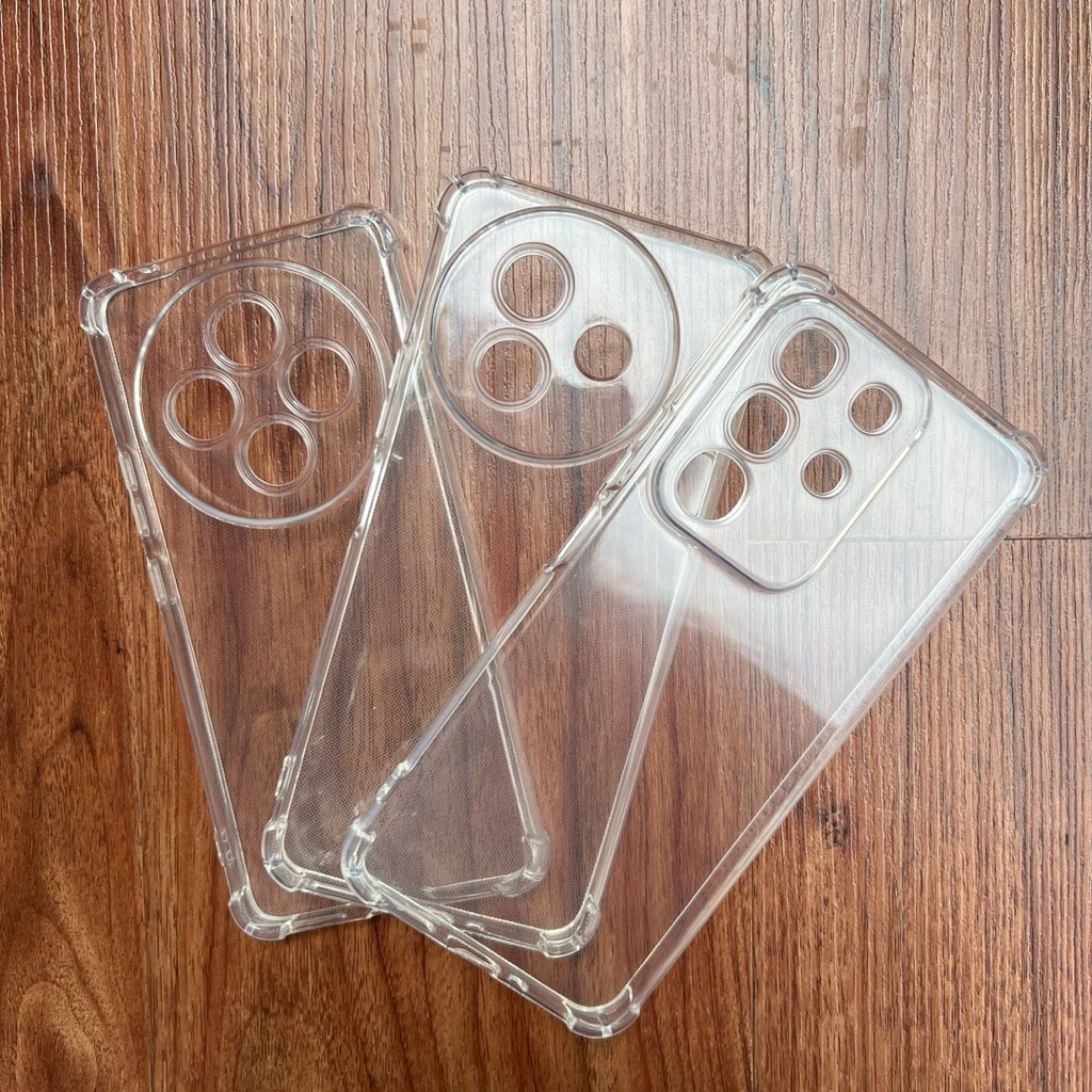 เคสซิลิโคนแบบยืดหยุ่นสําหรับ Vivo Y300T 5G/ Y300 Pro 5G/ Y300 Pro+ 5G/ Y300i 5G/ T4X 5G โปร่งใสและกั