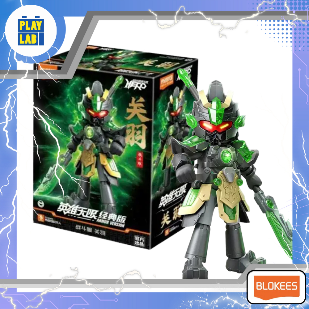 ฟิกเกอร์ Blokees - Hero Infinity (Model Kit) 85017 - Armor Version(AMV) 11-Guan Yu(Battle Suit)