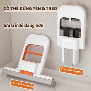 {HÀNG HOT} Cây Lau Bàn Bếp Tự Vắt Thông Minh Mini , Bọt Biển Siêu Thấm Hút Đa Năng, Gập Gọn