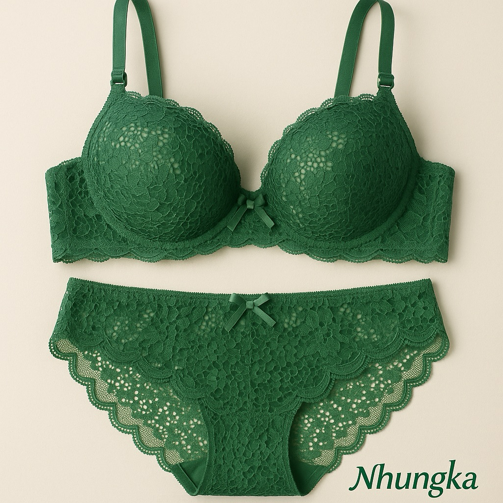 Combo BoYa บราลูกไม้ยกกลาง 3ซม. มีโครงเสริมโครง 10 สี มีไซส์: (32/36a/36b/38a/38b