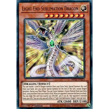 TCG-UK มังกรลบปลายแสง การ์ดหายากมาก MP25-EN211