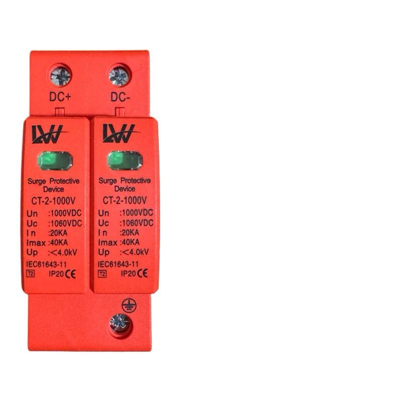 ป้องกันไฟกระชาก LW SPD DC 2P 1000VDC - ป้องกันฟ้าผ่า DC, CB DC