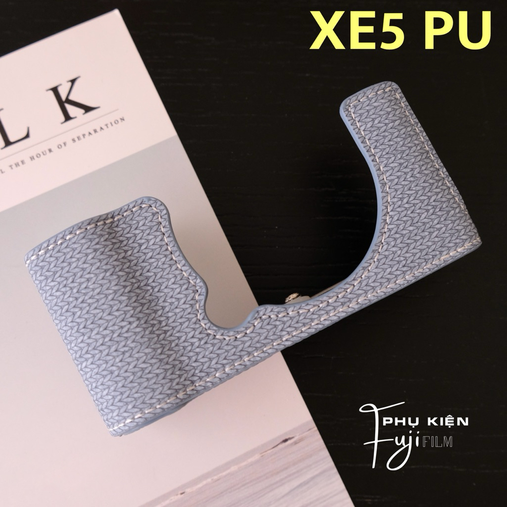 Halfcase - เคสหนัง pu สําหรับกล้อง Fujifilm XE5