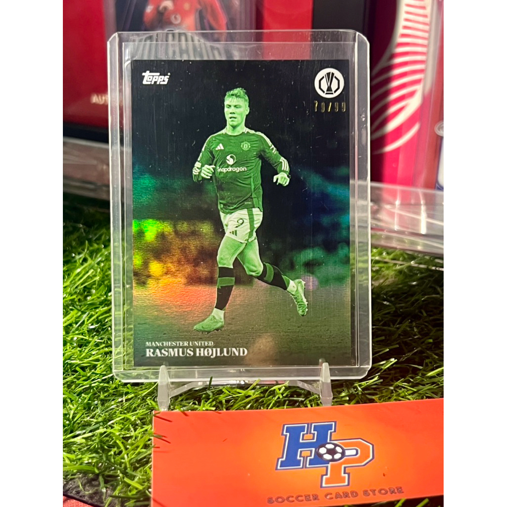 การ์ดฟุตบอล Rasmus Hojlund /99 Topps Simplicidad 2024/25