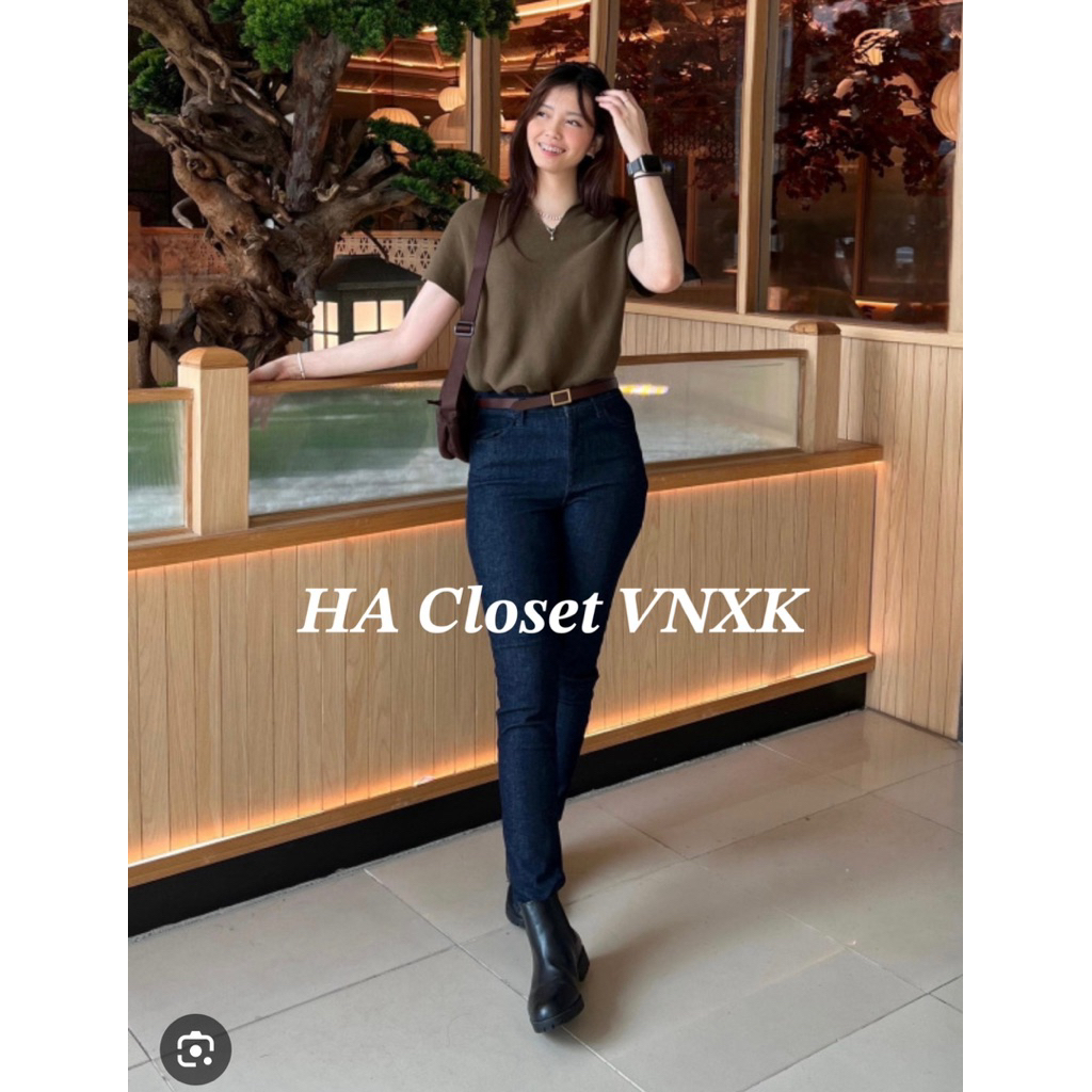 กางเกงยีนส์ LandS EnD Slimfit