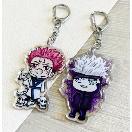 Gojo & Sukuna Charms/พวงกุญแจ