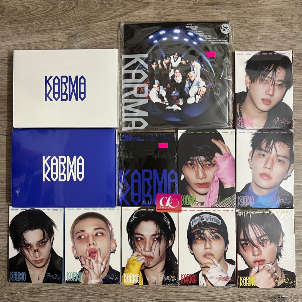 ชุดภาพถ่ายอัลบั้ม STRAY KIDS - KARMA Straykids