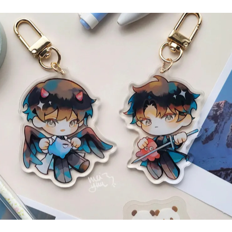 Omniscient READERS Viewpoint | ORV Kim Daja & Yoo Joonghyuk 2.5" พวงกุญแจ