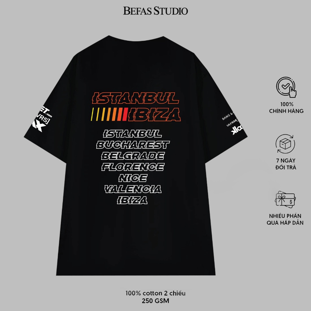 เสื้อยืด Gumball3000 2025 TOUR
