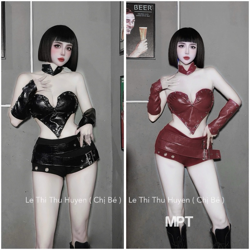 Crotop bra Set พร้อมกางเกงขาสั้น MPT