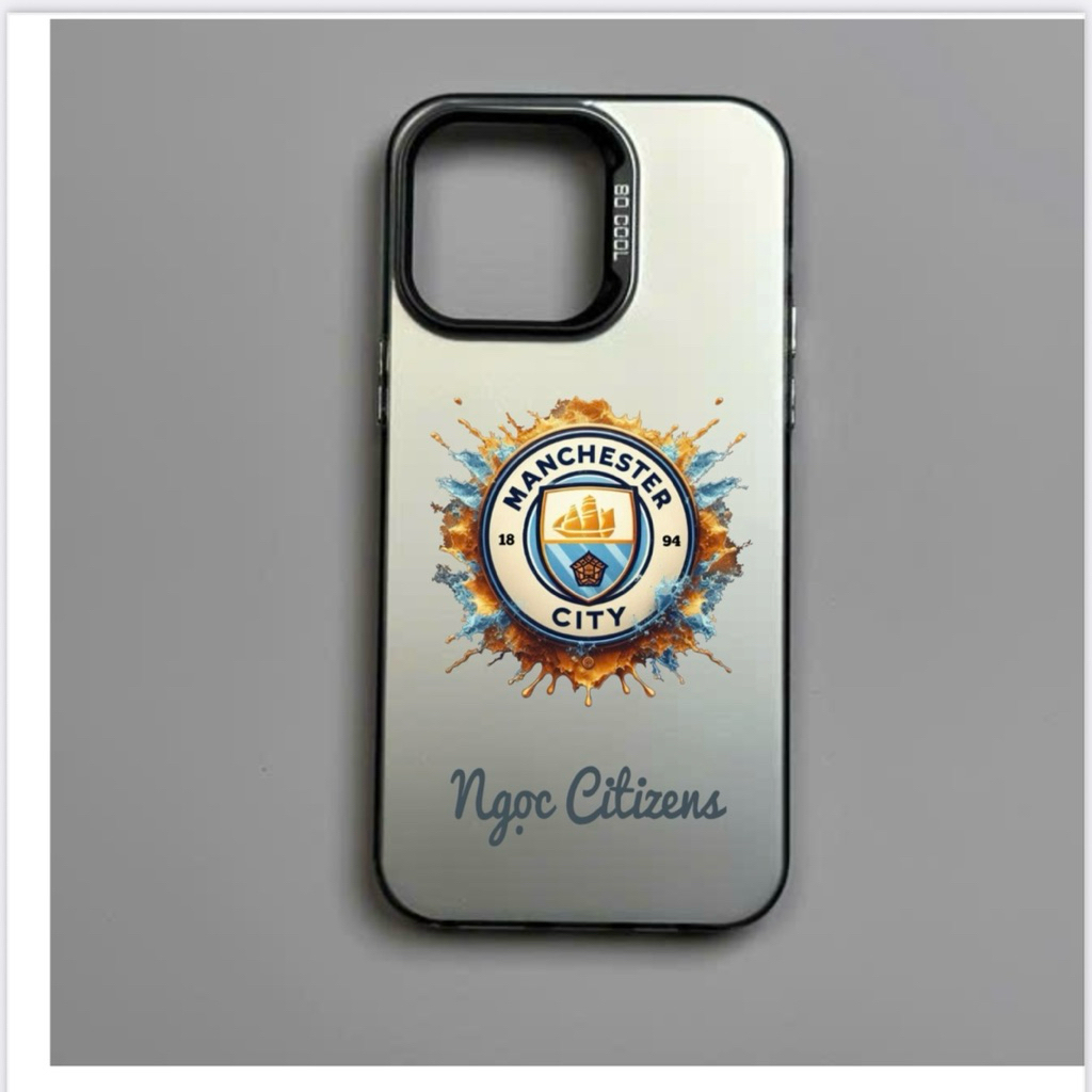 เคสโทรศัพท์ Man City Club (พร้อมพิมพ์ชื่อส่วนบุคคล)